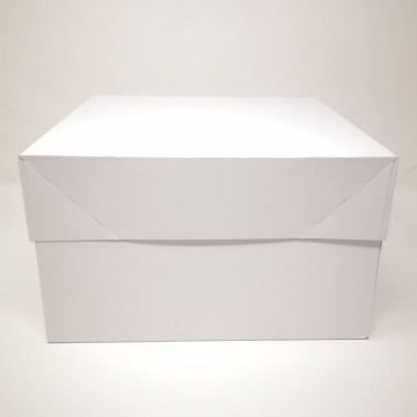 Set 25 scatole bianche per torta 30x30x15 cm - Sugarmania in vendita su Sugarmania.it