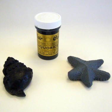 Sugarflair Paste Colour LIQUORICE/BLACK, 25gr. - Sugarflair in vendita su Sugarmania.it