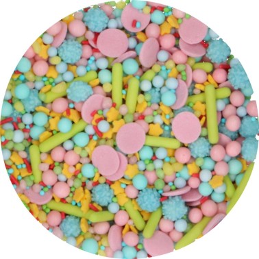 Sprinkle medley Happy 65 g FunCakes - Funcakes in vendita su Sugarmania.it