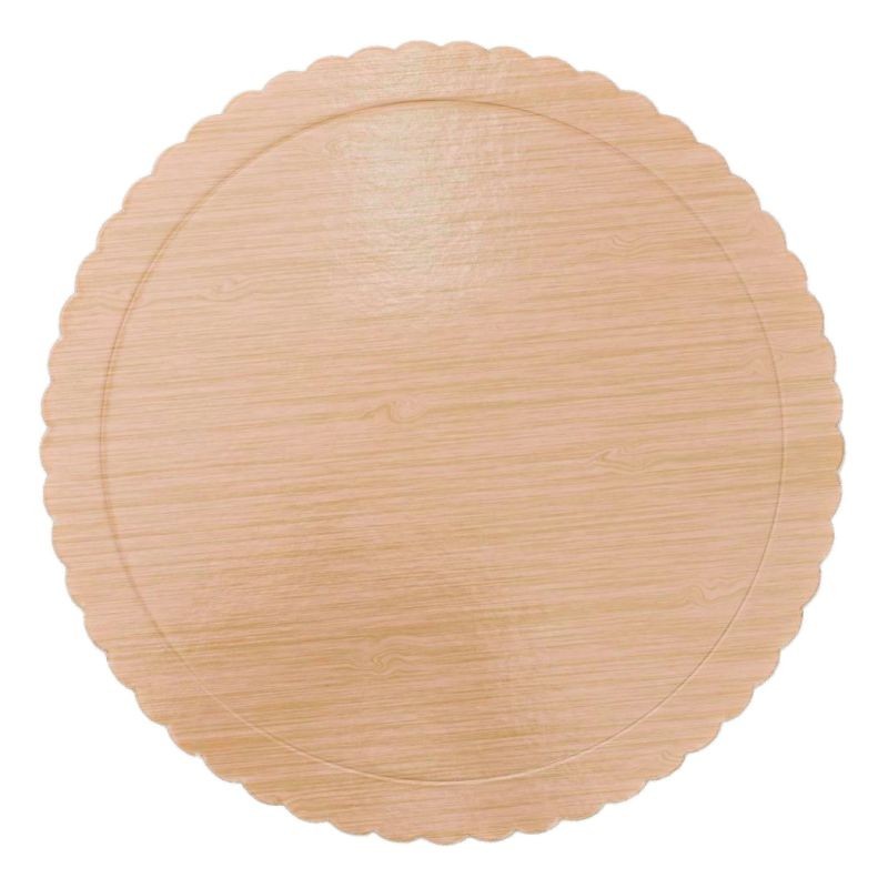 Disco sottotorta tondo colore legno betulla -  in vendita su Sugarmania.it