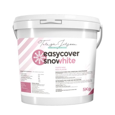 Pasta di zucchero Easy Cover Snow White 5 kg gusto mou - Terezie Jirsova in vendita su Sugarmania.it