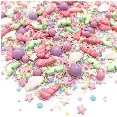Happy Sprinkles But First, Unicorns 180 g - Happy Sprinkles in vendita su Sugarmania.it