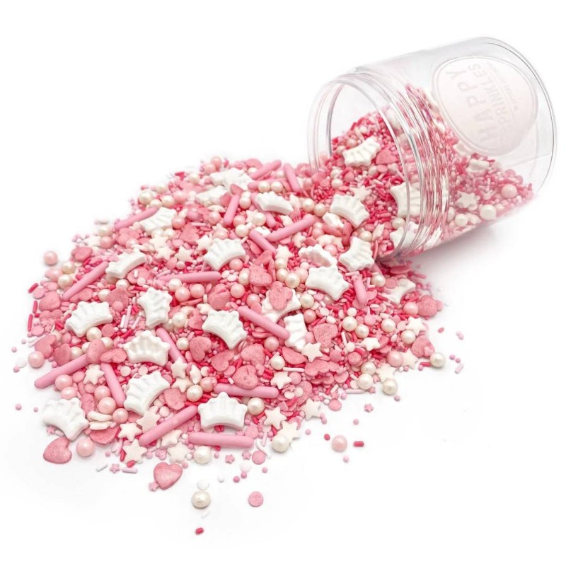 Happy Sprinkles Sweet Little Princess 180 g - Happy Sprinkles in vendita su Sugarmania.it