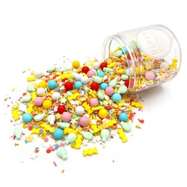 Happy Sprinkles Birthday Parade 180 g - Happy Sprinkles in vendita su Sugarmania.it