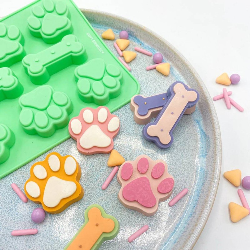 Stampo silicone per cioccolato dog lover  - Happy Sprinkles in vendita su Sugarmania.it