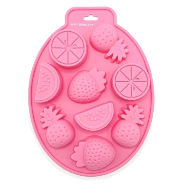 Stampo silicone per cioccolato Fruit Bowl - Happy Sprinkles in vendita su Sugarmania.it
