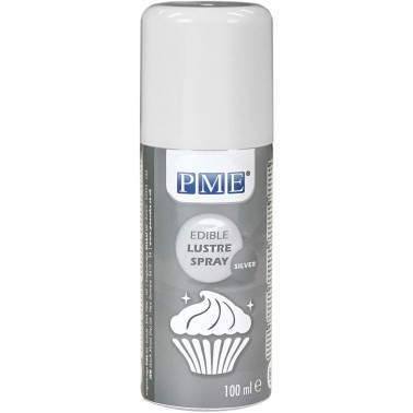 Spray alimentare argento metallizzato PME 100 ml - PME in vendita su Sugarmania.it