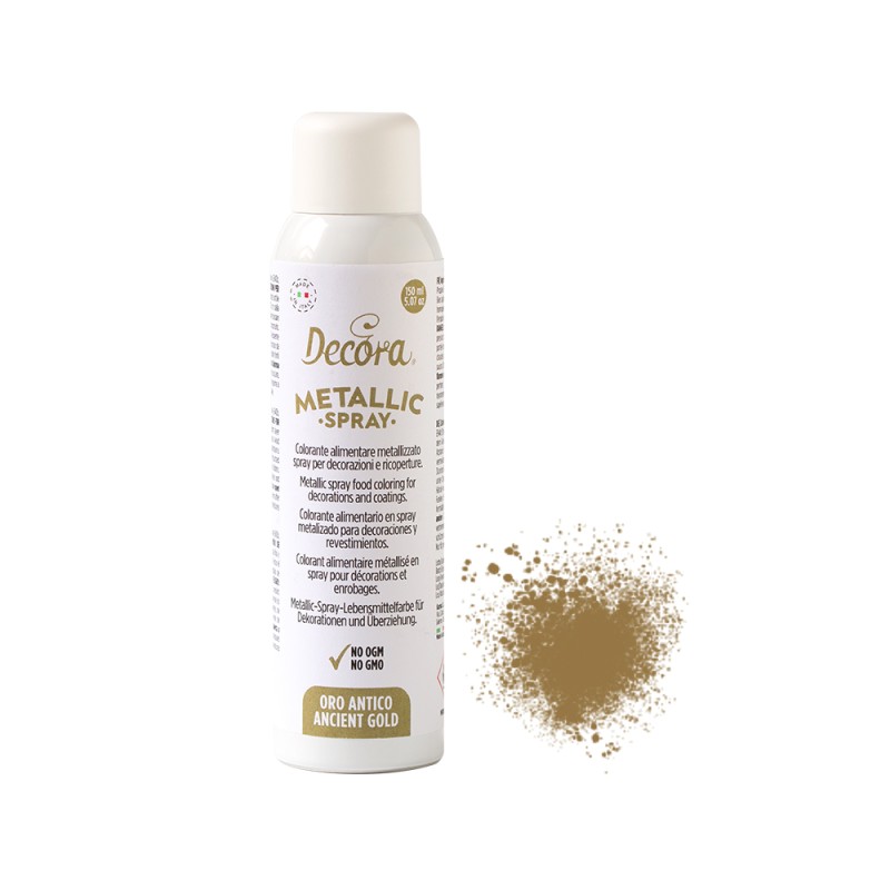 Spray alimentare oro antico Decora 150 ml