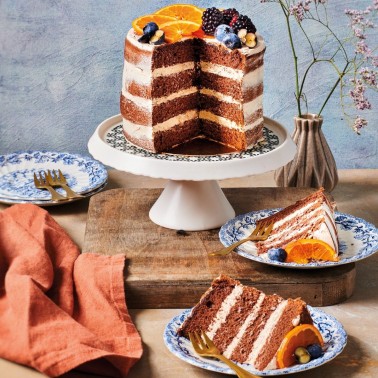 Směs pro čokoládový houbový dort 1 kg Fuccakes