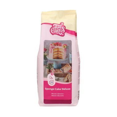 Mélange pour le gâteau de Delux Sponge 1 kg Funcakes