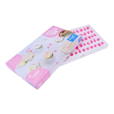 Lettres et chiffres pour les biscuits Set 3 polices amusantes PME