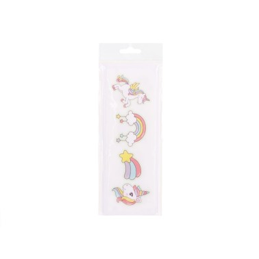 Unicorn set in wafer 16 pieces 