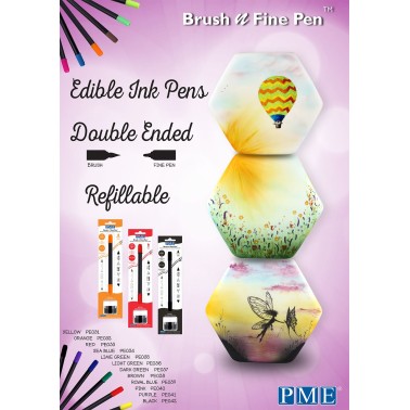 Black food marker PME rechargeable