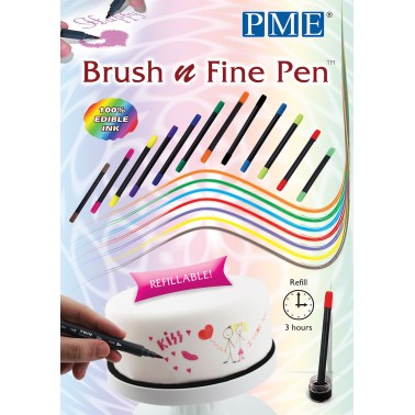Brown food marker PME rechargeable