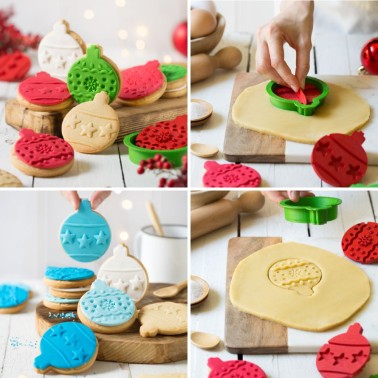 Cutter Xmas Balls cuts and impropes Decora