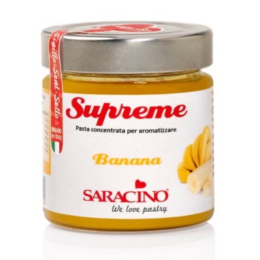 Pasta aromatizzante Banana Le Supreme Saracino 200 g