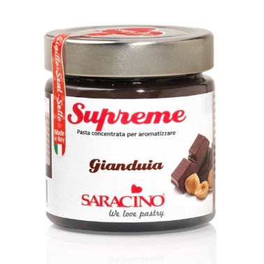 Pasta aromatizzante Gianduia Le Supreme Saracino 200 g