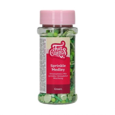 Sprinkle medley Verde 65 g FunCakes