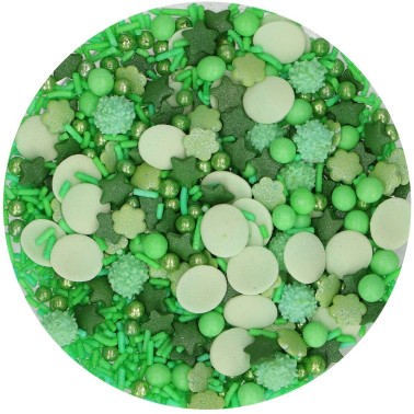 Sprinkle medley Verde 65 g FunCakes