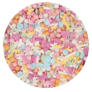 Sprinkle Unicorn Medley Pastel 50 g FunCakes