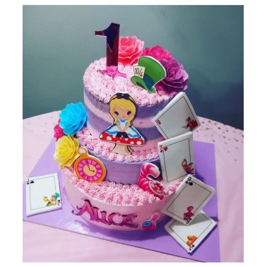 Tiffany-lilac starrer quadratischer Square-Tablet 40 cm