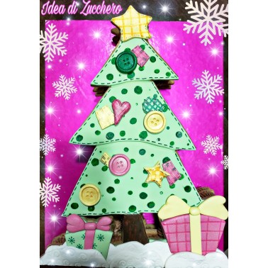 Rigid fuchsia-black rectangular headland tablet