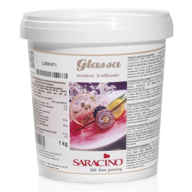 Glaze de miroir neutre Saracino 1 kg