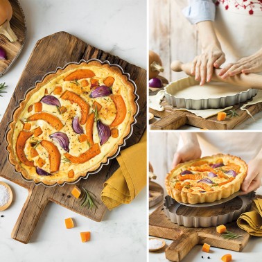 Teglia per crostata Design Tart ovale Decora