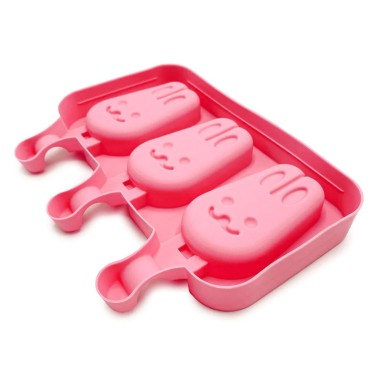 Stampo silicone cakesicle coniglio 3 cavità