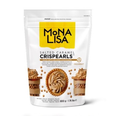 Mona Lisa Crispearls Callebaut al caramello salato 800g