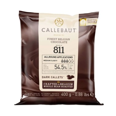 Cioccolato fondente belga n. 811 Callebaut 400 g