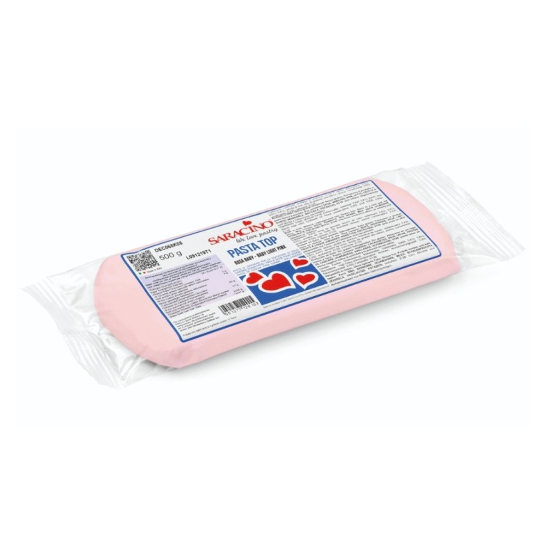 Pasta Di Zucchero Saracino Per Copertura Torte - 5 Kg, Senza Olio Di Palma, Aroma Vaniglia