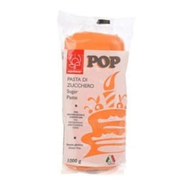 Pasta di zucchero MODECOR POP  arancione 1 kg