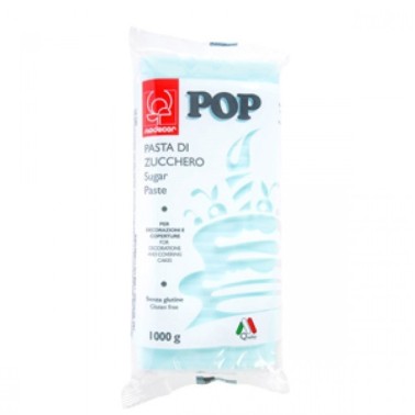 Pasta di zucchero MODECOR POP  celeste 1 kg