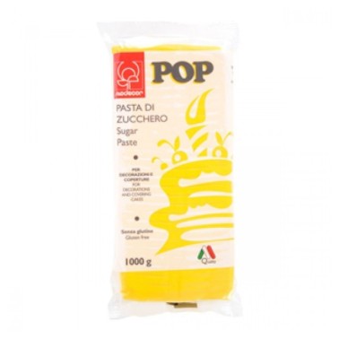 Pasta di zucchero MODECOR POP  gialla 1 kg