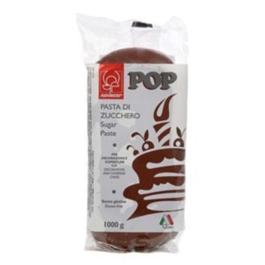 Pasta di zucchero MODECOR POP  marrone 1 kg