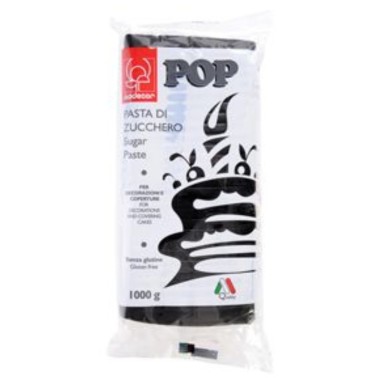 Pasta di zucchero MODECOR POP  nero 1 kg