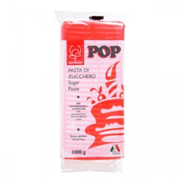 Sugar Pasta Modecor Pop Rossa 1 Kg