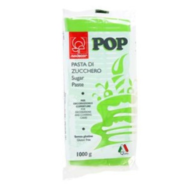 Pasta di zucchero MODECOR POP  verde 1 kg