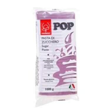 Pasta di zucchero MODECOR POP  viola 1 kg