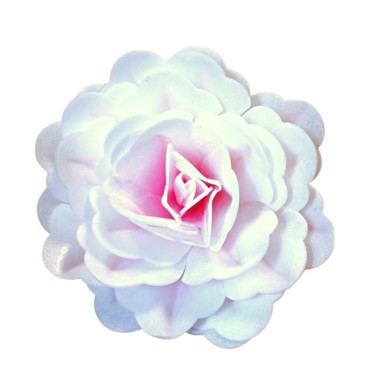 Pink pink pink 12.5 cm Flower in a wafer