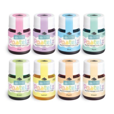 Set 8 coloranti in gel PASTELZ Squires Kitchen