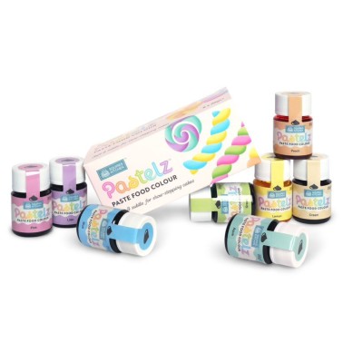 Set 8 coloranti in gel PASTELZ Squires Kitchen