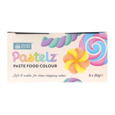 Set 8 coloranti in gel PASTELZ Squires Kitchen