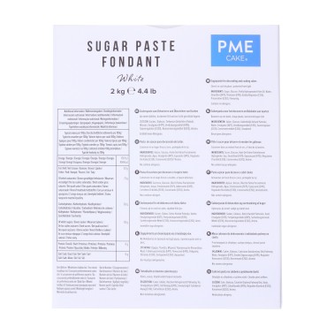 Sugar paste for cover PME 2 kg