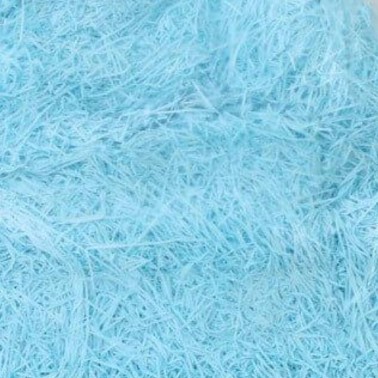 Pagliette/ truccioli di carta azzurra 1 kg