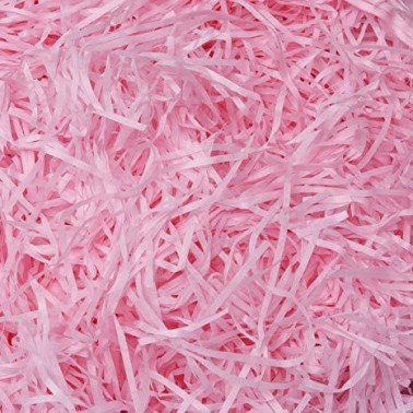 Pagliette/ truccioli di carta rosa 1 kg