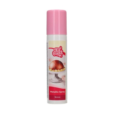 Spray alimentare bronzo 100 ml FunCakes