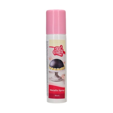 Spray alimentare nero 100 ml FunCakes