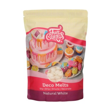 Deco Melts bianco naturale FunCakes 1 kg